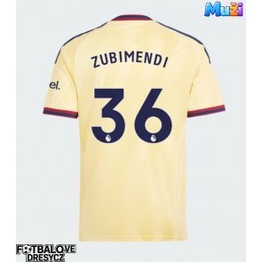 Arsenal Martin Zubimendi #36 Alternativní Dres 2026-27 Krátký Rukáv